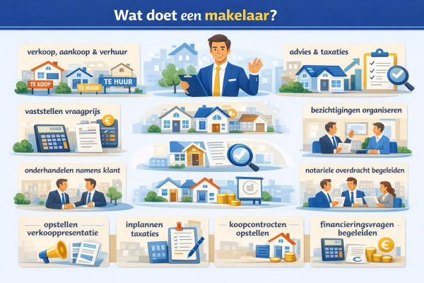 Wat doet een makelaar